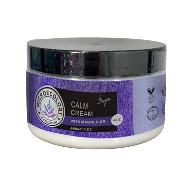 Calm Cream Lavender flavor- With Magnesium & Vitamin-4OZ