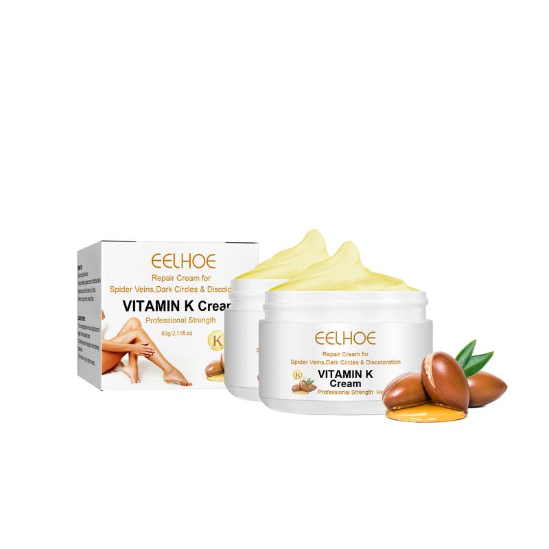 Vitamin K cream#Plant extract nourishing repair cream#Varicose veins repair relief cream#Moisturizing and hydrating lotion#Massage cream#Men and women body care. Suitable for all skin types#60g-EEA03-A030-30