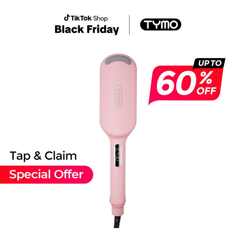 TYMO ROVY-Wave Curling Iron for Easy Comfort Styling Negative Ionic hairwaver comfortable handle curling tool curling tool