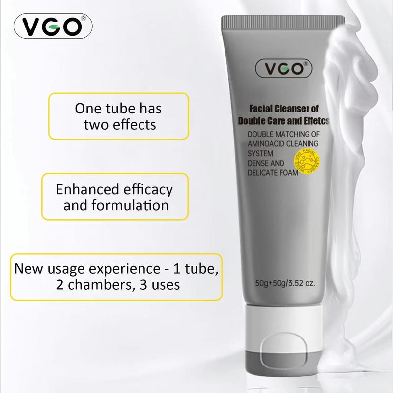 VGO-Vitamin C Serum Moisturizer and Facial Cleanser Set Cleansing Moisturizing Suitable for sensitive skin-Live Skincare Radiance Comfort Skin Repair