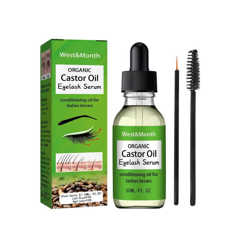 Organic Eyelash Oil, Natural Eyelash Strengthen Serum, Eyelash Serum