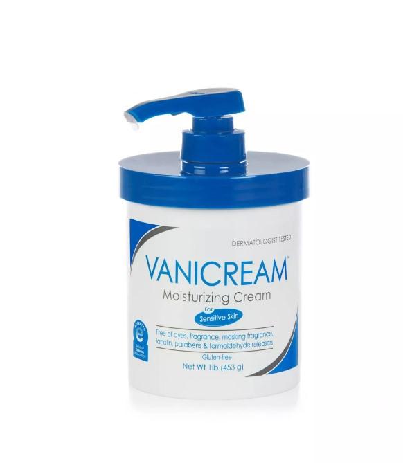 Vanicream Moisturizing Cream with Pump, Fragrance Free Moisturizer