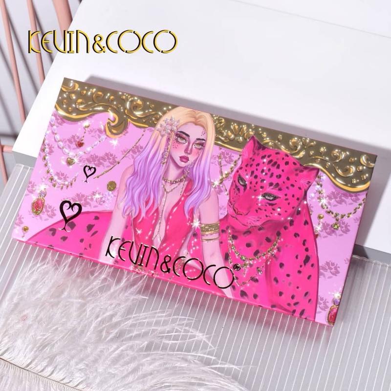 Kevin & Coco 4 Eyeshadow Palettes Collection - Makeup Cosmetic eyeshadow makeup