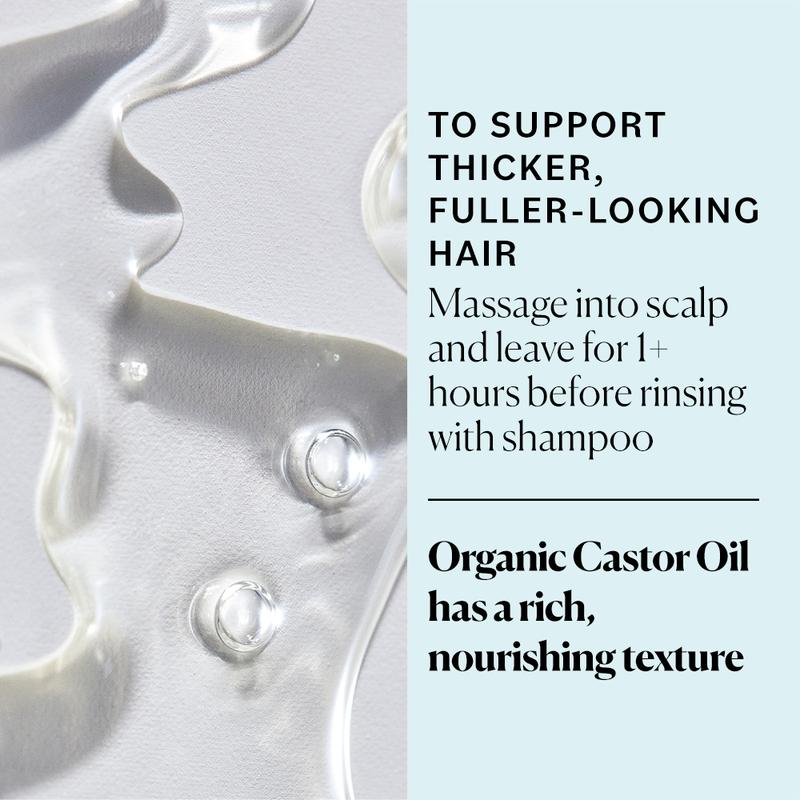 Sky Organics Castor Oil 8oz, Pure Cold-Pressed, Nourishing and Volumizing for Hair, Skin, Eyelashes & Eyebrows, Daily Haircare or Castor Packs