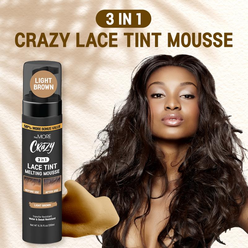 TheMORE Crazy 3 in 1 Lace Tint Mousse for Lace Wigs