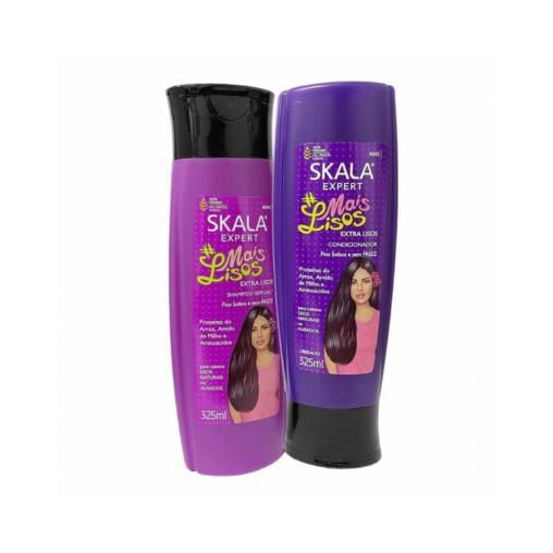 Skala Expert Mais Lisos Duo: Cream & Shampoo and Conditioner