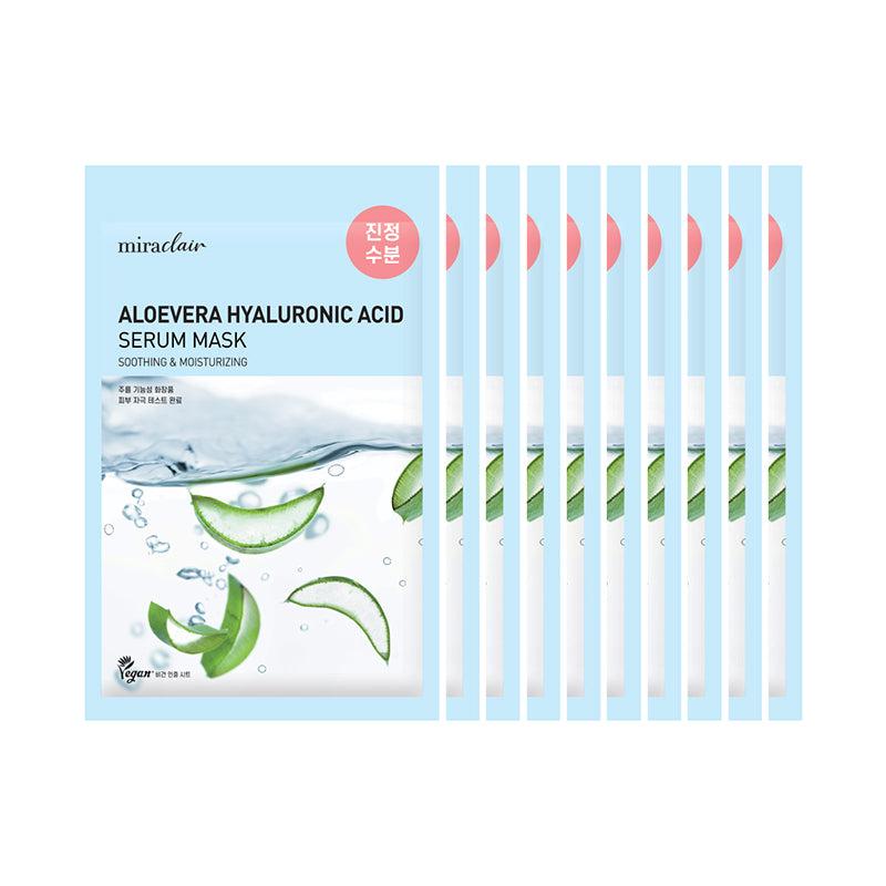 miraclair Aloevera Hyaluronic Serum Mask