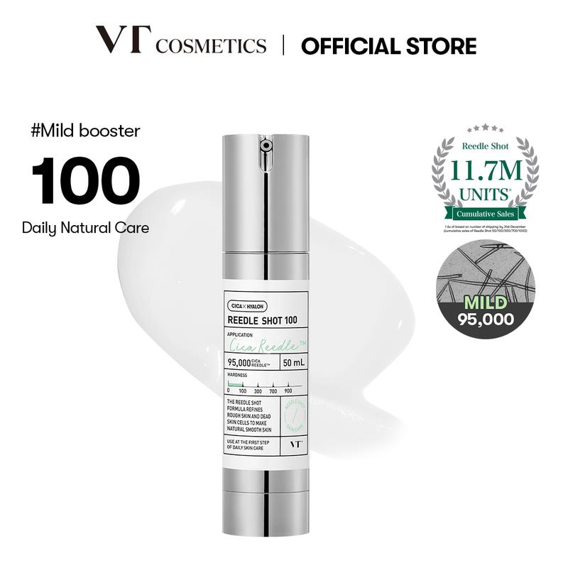 [Official VT Cosmetics] Reedle Shot 100, 300, 700 | Exosome, Centella Asiatica | Microneedling Serum Mild, Strong booster to Intensive Spot Care