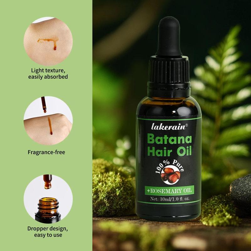 Batana Hair Oil, 3 Counts Moisturizing Hair Care Oil, Hair Care & Styling Product for Women & Men