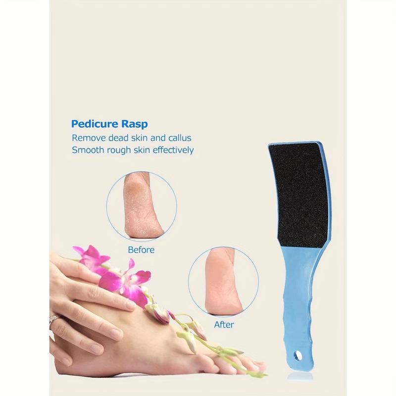 Double Sided Foot Dead Skin Remover, Dual-sided Foot File, Exfoliating Foot Scrubber, Foot Dead Skin Remover Callus Remover Stick, Pedicure Foot Care Products