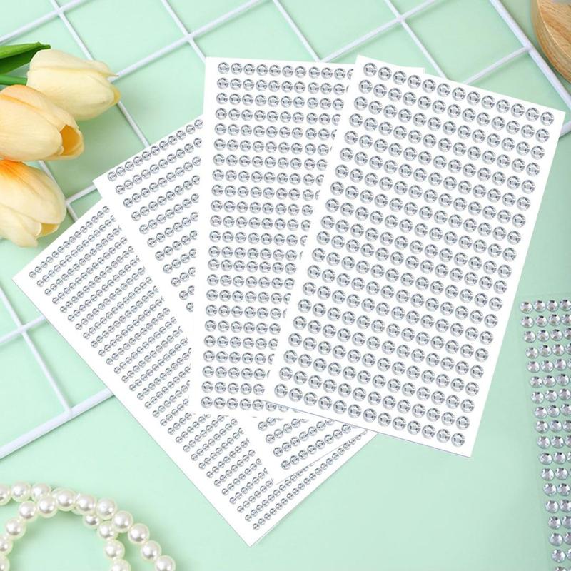 1792 pcs self-adhesive face gems (3 4 5 6 mm) for eyes, body, and nails. Includes crystal stickers and a pick-up tweezer for easy application.