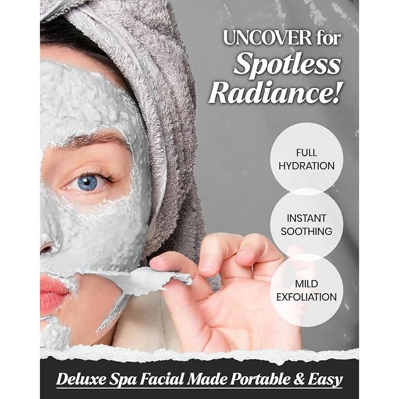 LINDSAY Cahrcoal Modeling Mask Cup Pack 0.98oz | Hydrating & Deep Pore Cleansing Mask | Korean Skin Care Mask