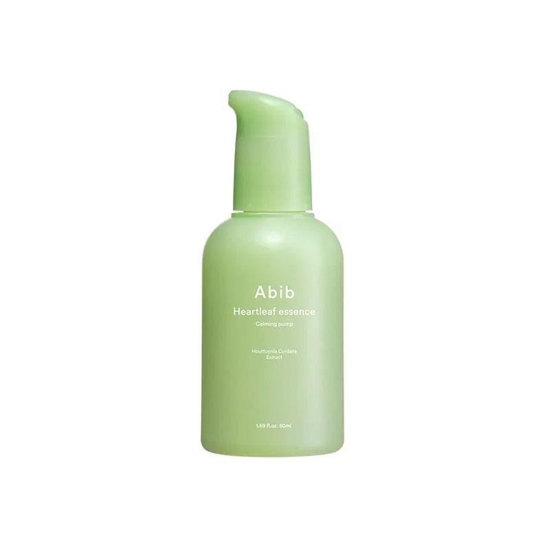 Abib Heartleaf Essence Calming Pump 1.69 fl.oz.   50ml Serums Skincare Skin Repair Comfort Soothing