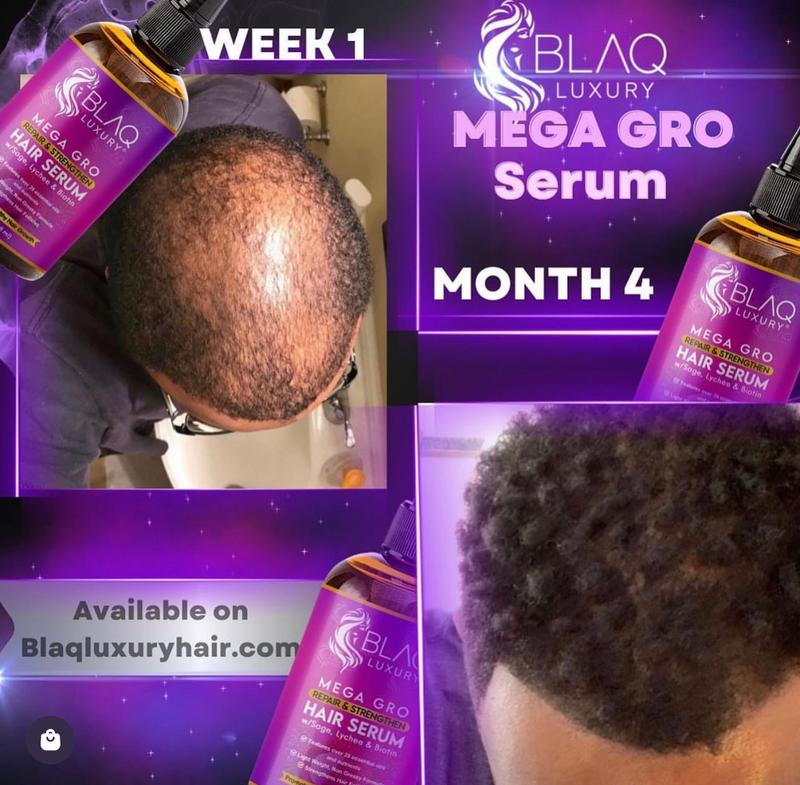 Mega Gro Repair and Strengthen Hair Serum