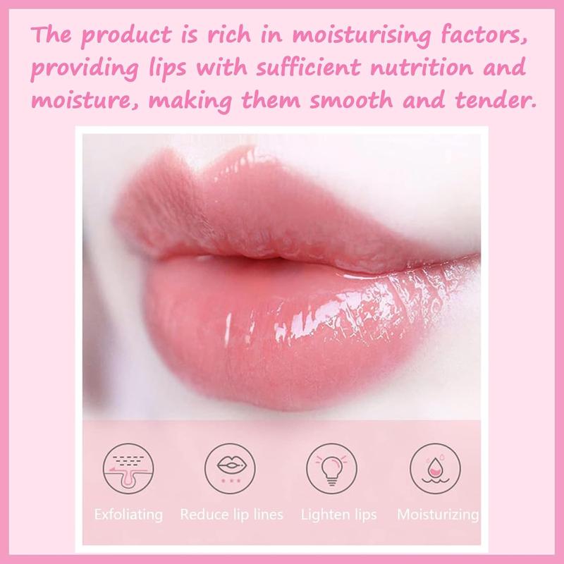 1 PCS Bee Lip Balm Lip Mask Honey Pot, Mint Moisturizing Sleeping Lip Mask Overnight with Sticks, Lip Balm Honey Pot Lip Balm Hydrating Prevention Dry and Crack Lip Scrubs Exfoliator