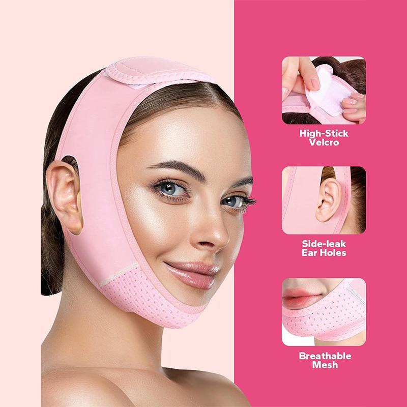 Reusable V Line Lifting Facial Mask, Comfortable and Reusable Face Belt, Face Lifting & Tightening Tool, Skin Care Tool for Women, Christmas Gift