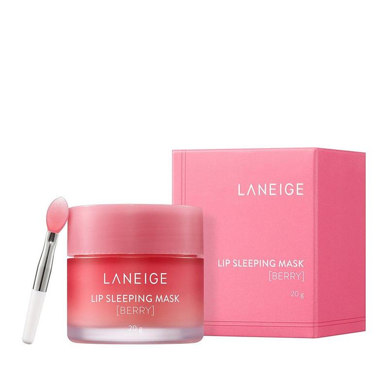 LANEIGE - Korean Cosmetics Skincare -  Hydrating Lip Mask - Lip Sleeping Mask EX Berry [20g] -  Moisture Lip care products - Smooth Lipcare - Hydrate Moisturizing lips - Cosmetic Gift Moisturizer Comfort Lip Treatment repair