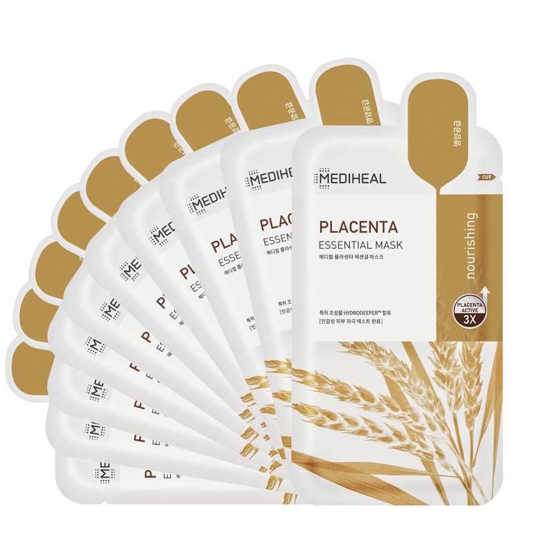 MEDIHEAL OFFICIAL Placenta Essential Mask - Moisturizing Sheet mask