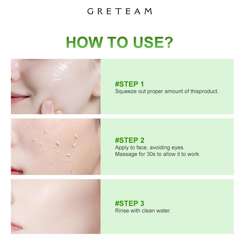 （Free Shipping）GreTeam Purifying Exfoliating Gel