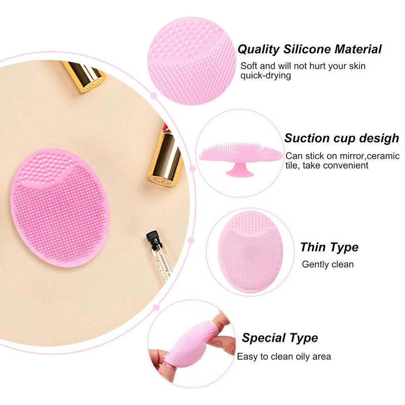 Ice Face Roller & Bowknot Headband & Facial Cleansing Brush Set, 3 Counts set Face Care Tool Set, Portable Washing Face Massage for Skincare