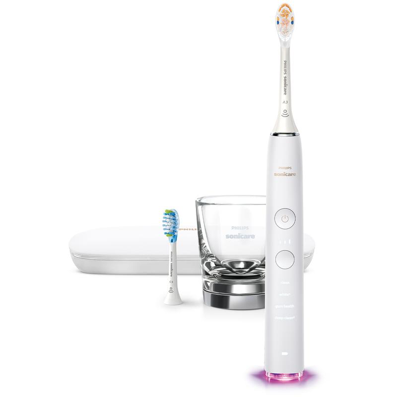 Philips Sonicare DiamondClean Smart 9300 Electric Toothbrush - Multiple Colors, Sonic Toothbrush with App, Pressure Sensor, Brush Head Detection