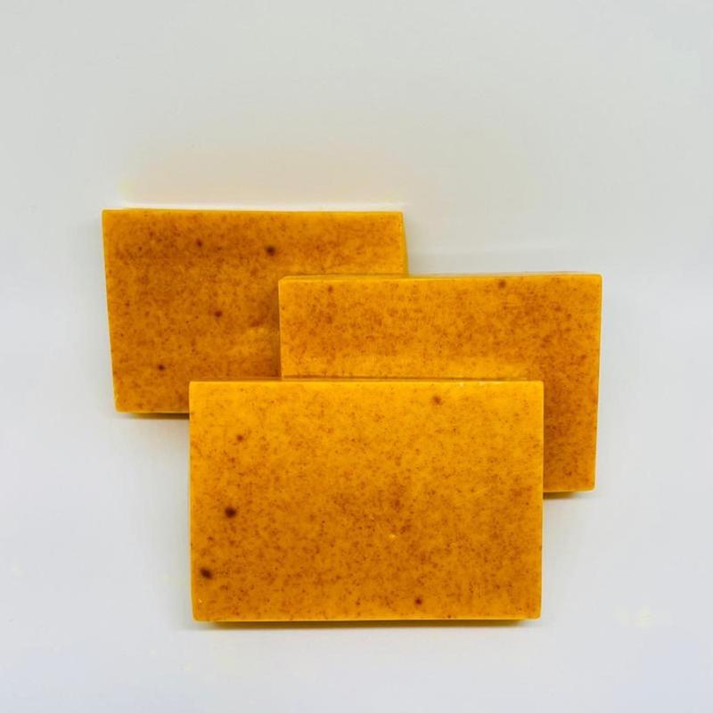 100g Turmeric & Kojic Acid Soap, Handmade Soap For Body Wash Face Cleansing Soap