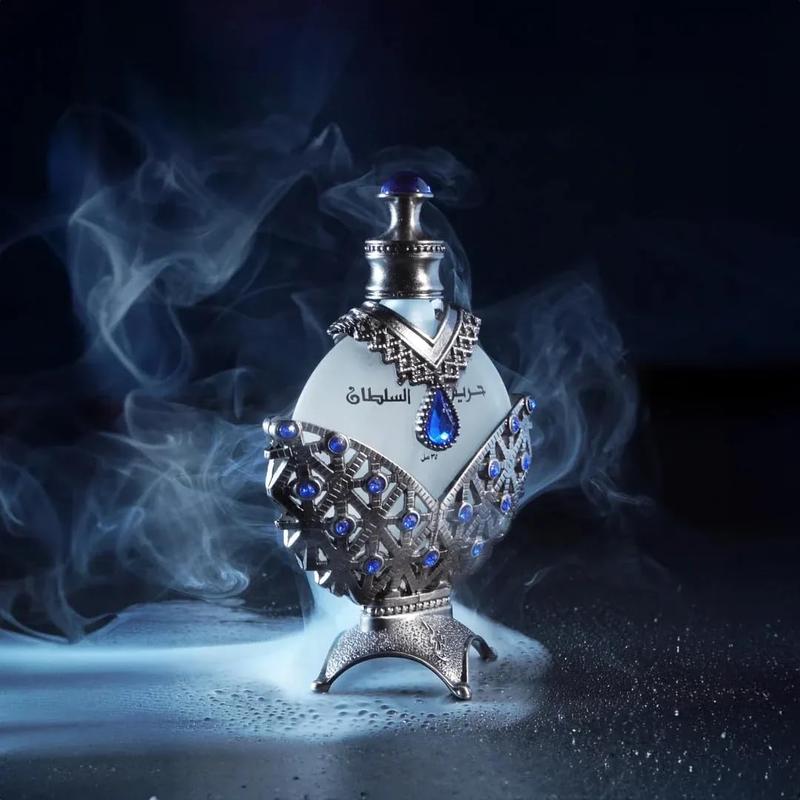 Khadlaj Hareem Al Sultan Blue Concentrated Perfume Oil for Unisex, 1.18 Ounce Fragrance Scented