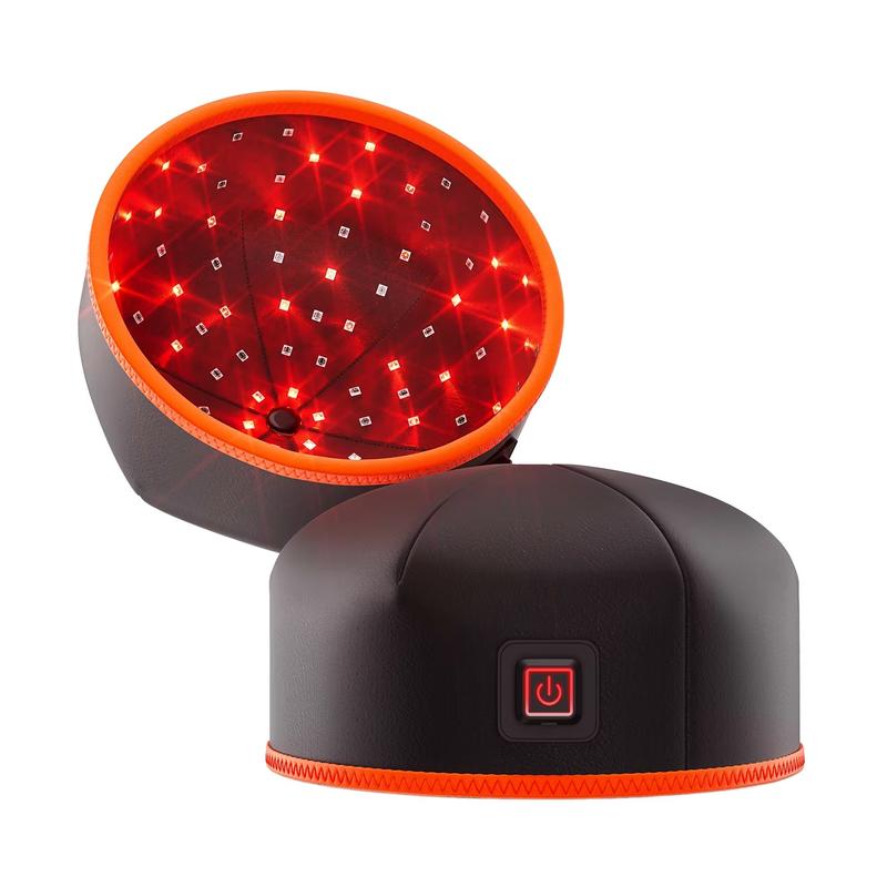 Red Light Therapy Hair Growth Cap - LED Device with 660Nm Wavelength for Stimulating Hair Follicles and Promoting Healthy Growth