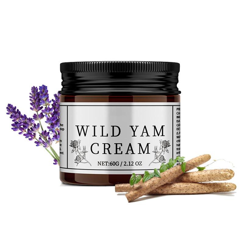 Wild Yam Skin Cream, Natural Relief for Menopause Dry Skin, Menopause Botanical Balancing Body Cream, Skin Care Product for Women and Men