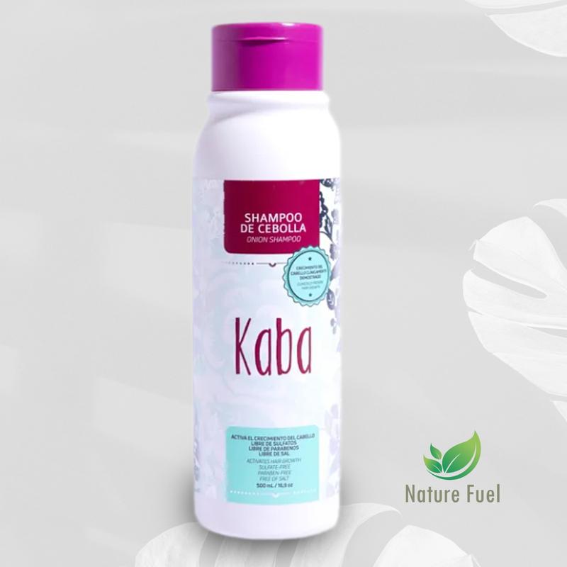 Kaba Red Onion Shampoo Natural Hair Growth Stimulating Infused with Essential Amino Acids 500ml Haircare Cleansing  Gentle