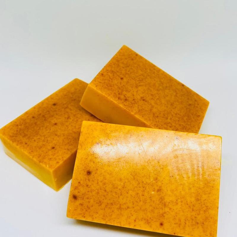 100g Turmeric & Kojic Acid Soap, Handmade Soap For Body Wash Face Cleansing Soap