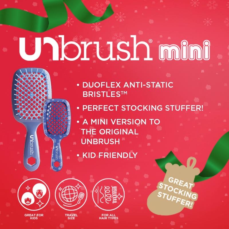 FHI Heat UNbrush Mini Detangling Hair Brush - Holiday Limited Edition