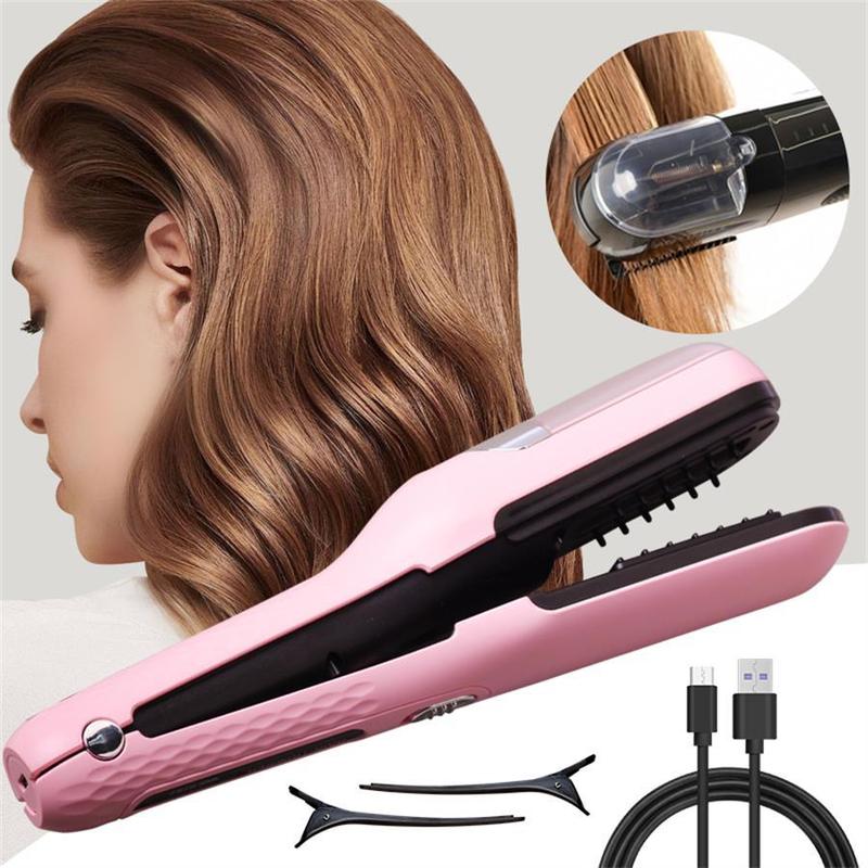 Portable Electric Hair Trimmer, 1 Box Hair Split Ends Trimmer, Rechargeable Hair Split End Clipper for Split Ends Damaged, Professional Hair Trimmer for Home & Travel