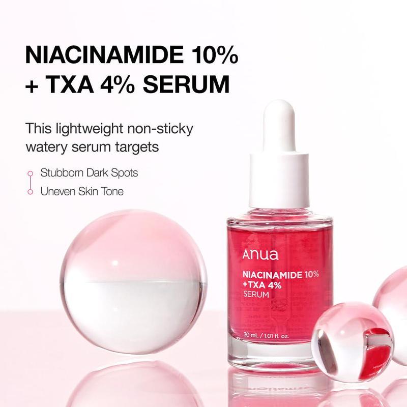 Anua Niacinamide 10% + TXA 4% Serum 30ml   1.01 fl.oz Hyaluronic Korean Lightweight Skincare Oil Hydrate Yeast Flower Gentle Hyaluronic Acid Skin Repair Comfort