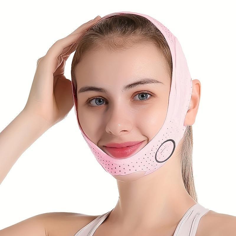 Reusable V Line Mask for Double Chin Slimming, Daily Facial Strap, V-shaped Lifting Face Mask for Women and Men, V Shape Facial Firming Belt