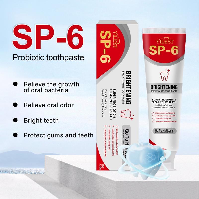 MSDRWIKEY SP-6 Toothpaste Oral Health Management, Fresh Breath