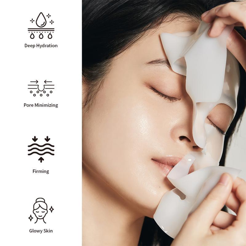 GGV Deep Collagen Power Boosting Mask,Hydrating Mask,The Original Overnight Collagen Mask,Moisturizing Repair Soothing,Facial Comfort Skincare Product,5PCS