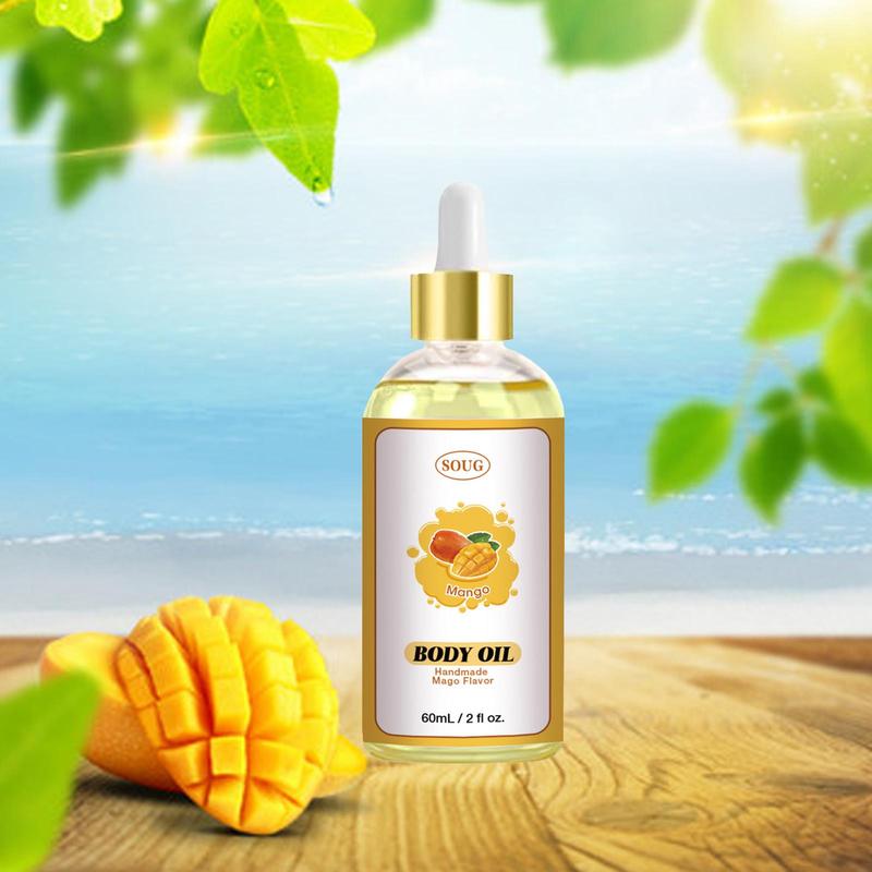 Mango Body Care Oil, 1 Box 2 Boxes Moisturizing & Nourishing Body Massage Oil for Dry Skin, Body Care Oil for Women & Men