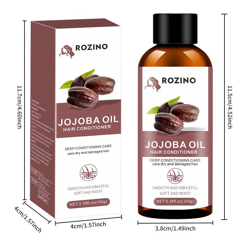 100g Jojoba Haircare Essential Oil for Hair, Comfort Naturally Extracted Jojoba Oil Hair Care Essential Oil for All Hair Types, Valentine's Day Gift For Girlfriend