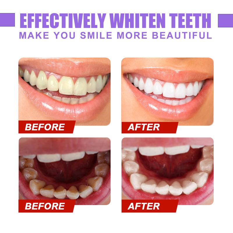 EELHOE V34 Purple Toothpaste , Whitening Tooth Toothpaste, Deep Cleaning Tooth Care ,Remove Tooth Stains ,Brightening Tooth Toothpaste,Gifts for man and woman