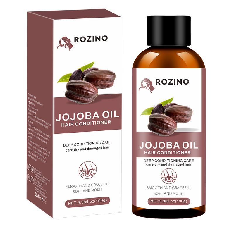 100g Jojoba Haircare Essential Oil for Hair, Comfort Naturally Extracted Jojoba Oil Hair Care Essential Oil for All Hair Types, Valentine's Day Gift For Girlfriend