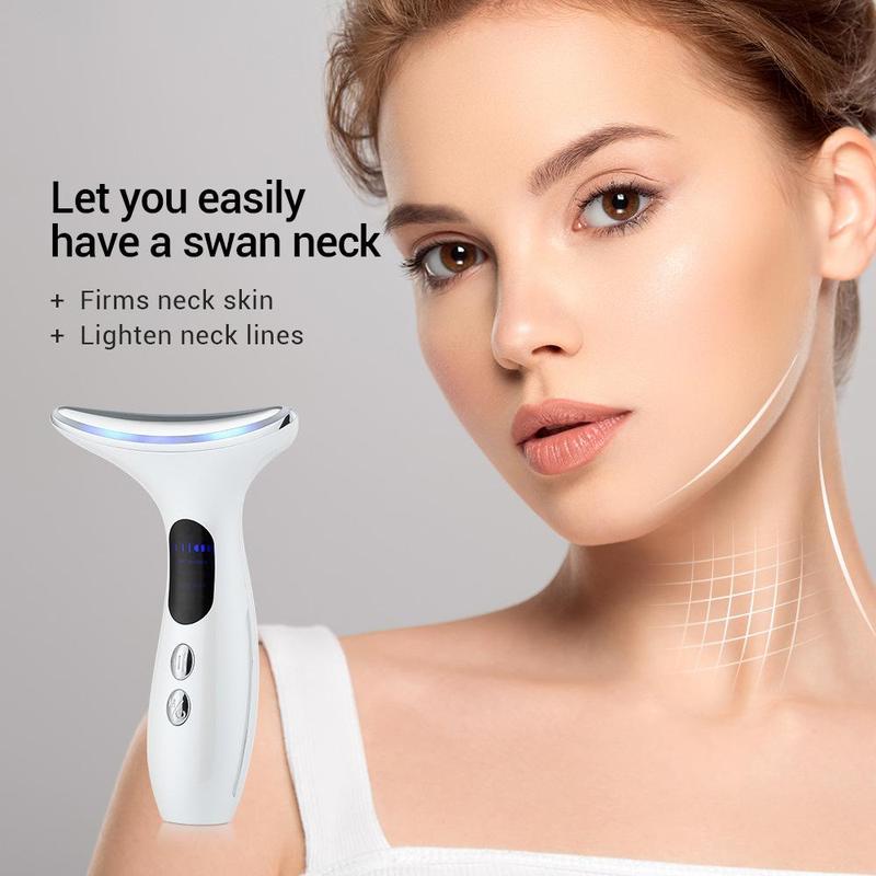 Radio Frequency Skin Stretching Machine, Summer Wireless RF Skin Tightening Machine, Multi-functional Facial Beauty Instrument, Tightening Skin, Neck Lifting & Firming RF Beauty Massager