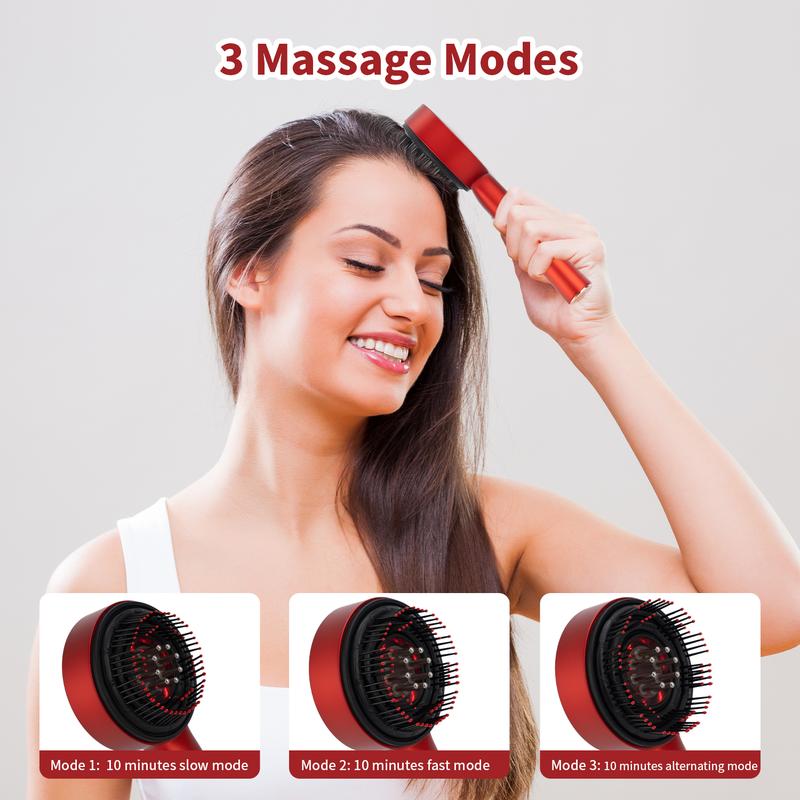 Scalp Massaging Brush, Cordless Electric Hair Deep Scalp Massager for Muscle Relax