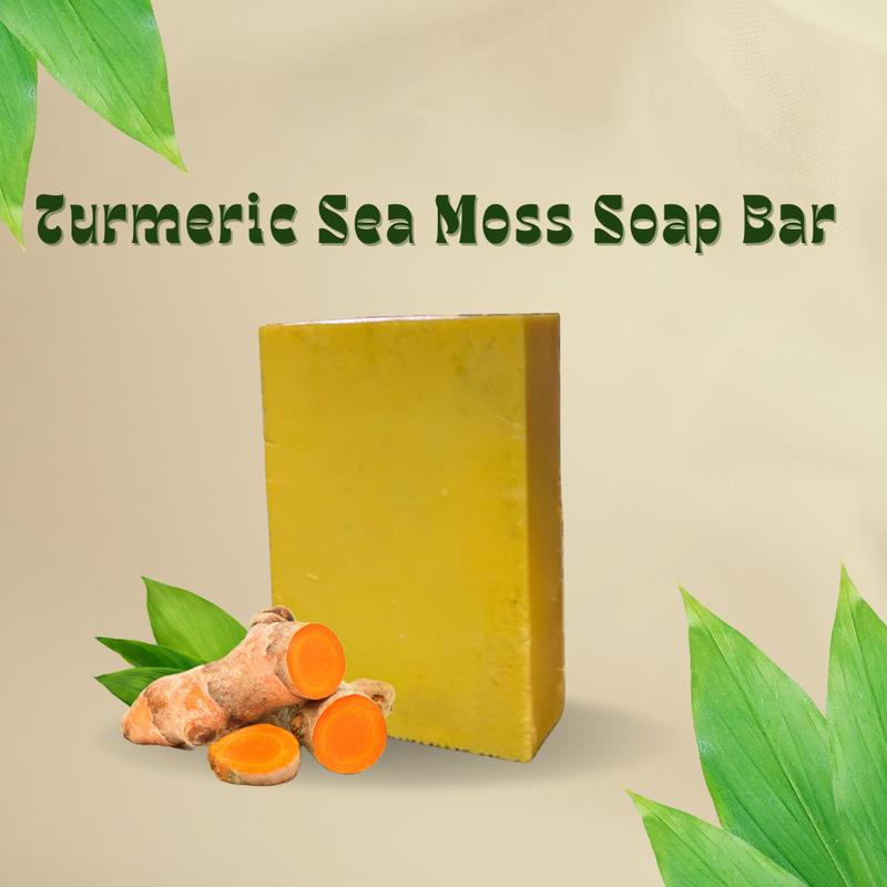 Turmeric Sea moss bar- Skin evening