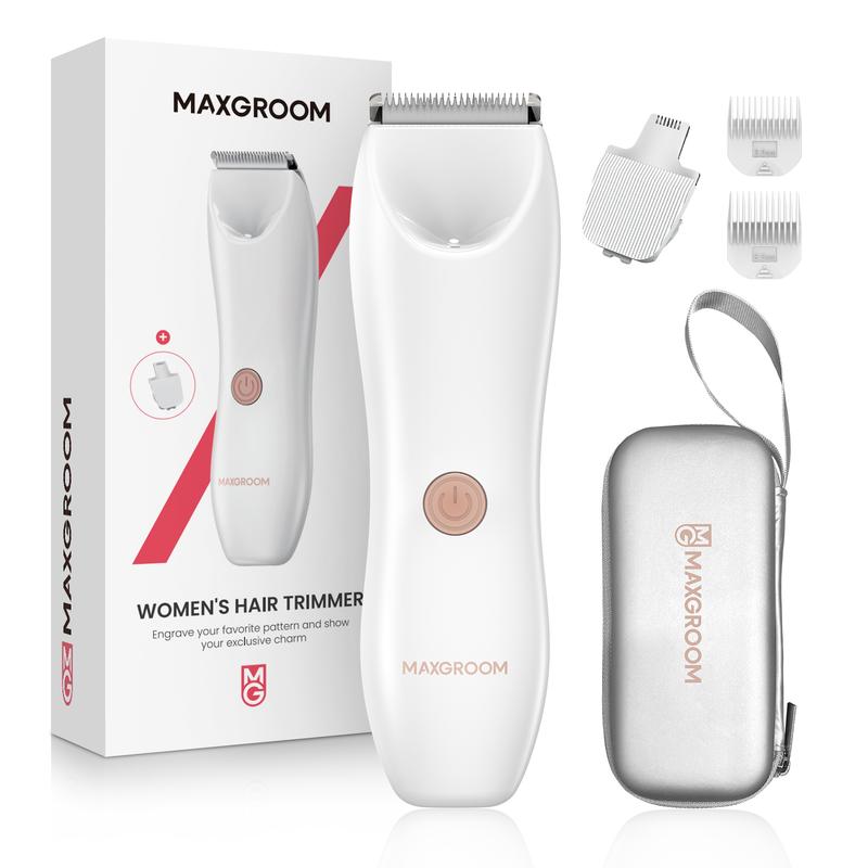 MAXGROOM Showerproof Body & Manscaping Trimmer Hair Trimmer,Body and Intimate Hair Trimmer, Replaceable Ceramic Blade Heads Ball Trimmer Shaver, Personal Groomer for Men,Gift For Halloween & Christmas Gift