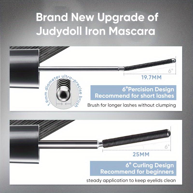 Judydoll 3D Curling Eyelash Iron Mascara 3g, Curling Effect, Long-Lasting Wear, Volumizing Formula, Easy Application, Smudge-Proof, Water-Resistant, Nourishing Ingredients, Suitable For All Eye Types, Convenient To Carry-The Perfect Christmas Gift