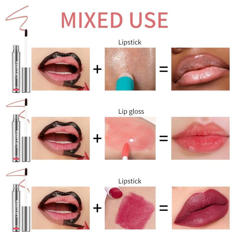 Peel-Off Lip Liner - Waterproof Lip Stain for Precise and Quick Lip Makeup, Ideal natural lip liner Matte Vintage Contour Lipliner, Flawless Cosmetic