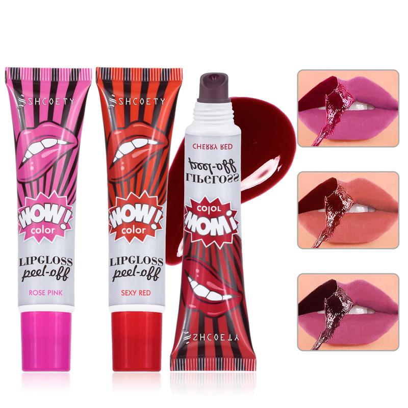 Long Lasting Lip Gloss, 1 Count Matte Lipstick, Moisturizing Lip Glaze, Glossy Lip Glaze Stick, Plumping Lip Oil Lip Stick for Girls & Women