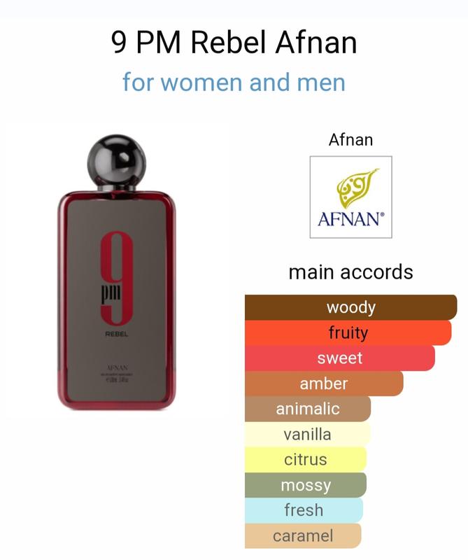 Afnan 9 PM Rebel Unisex Eau De Parfum, 100ml (3.4 oz) - Fragrance for Men and Women | Long Lasting fragrance.