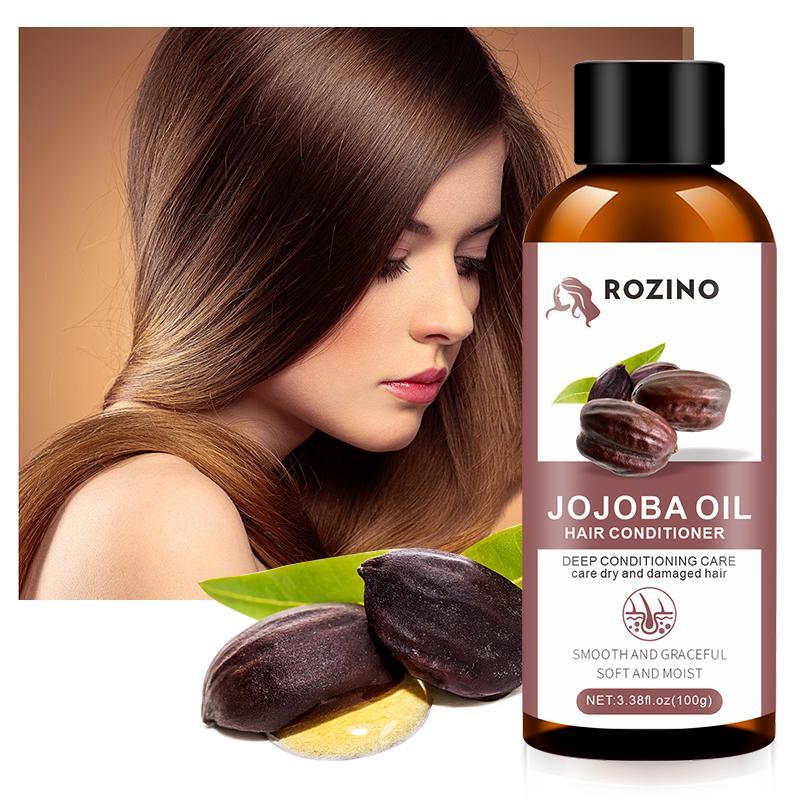 100g Jojoba Haircare Essential Oil for Hair, Comfort Naturally Extracted Jojoba Oil Hair Care Essential Oil for All Hair Types, Valentine's Day Gift For Girlfriend